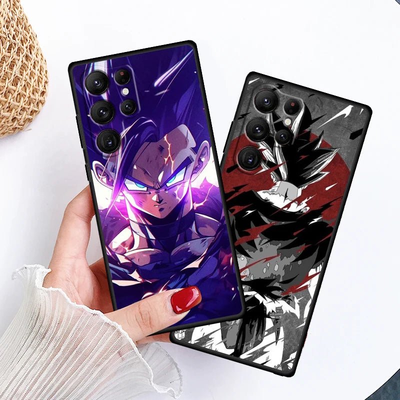 Strong Dragon Ball Samsung S23 S24 Phone Cases - Saiyan Flex