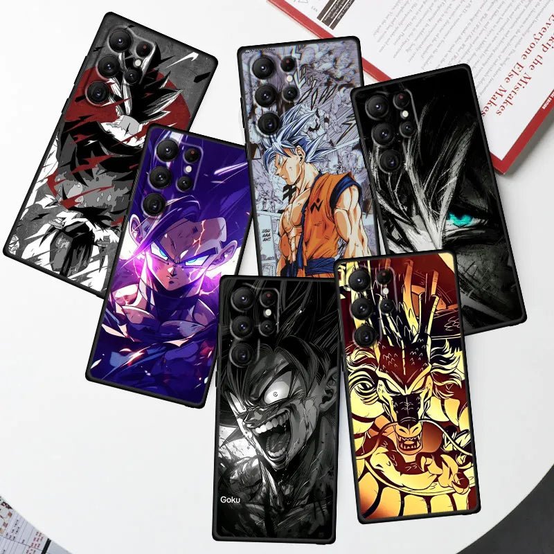 Strong Dragon Ball Samsung S23 S24 Phone Cases - Saiyan Flex