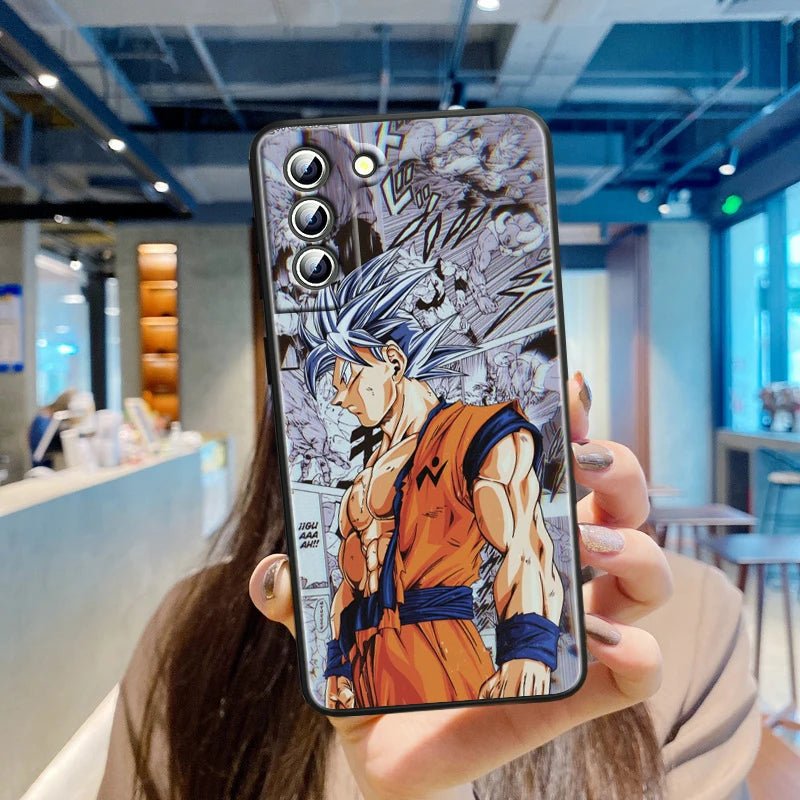 Strong Dragon Ball Samsung S9 to S20 Phone Cases - Saiyan Flex